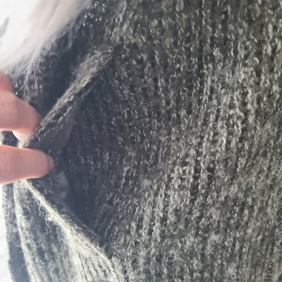 Kut From The Kloth Vest Wool Blend Faux Fur Sz Medium Warm Whimsy Fairycore Goth - Picture 7 of 15